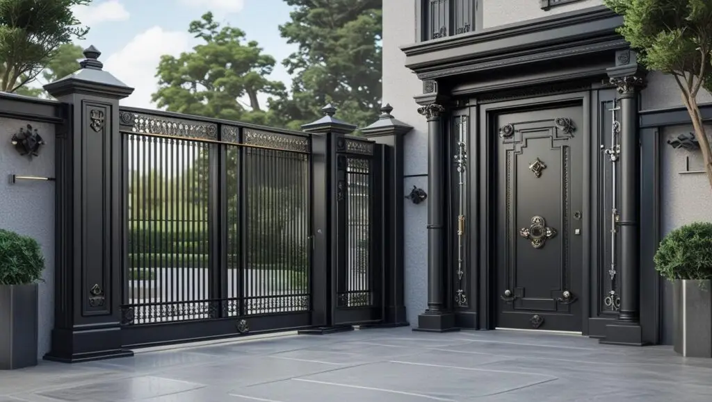 heavy duty sliding gates, pedestrian gates, and custom security doors built for durability and elegance. (3)