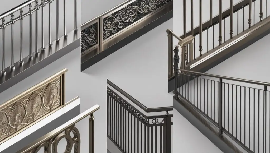 stainless steel, mild steel, and decorative balustrades for homes and commercial spaces. (2)