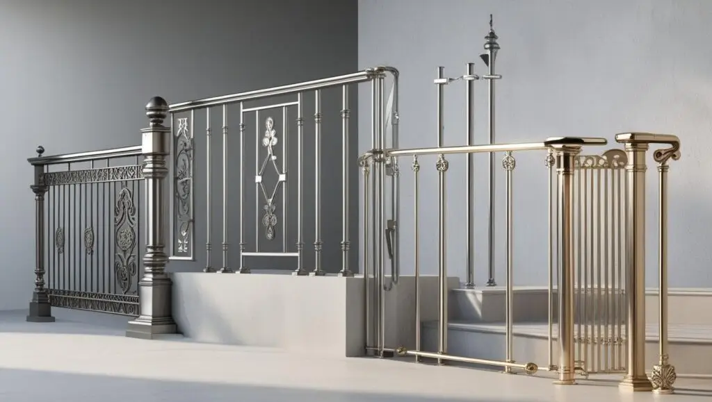 stainless steel, mild steel, and decorative balustrades for homes and commercial spaces. (3)