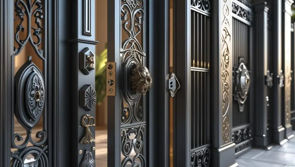 sliding gates, pedestrian gates, and custom security doors (2)